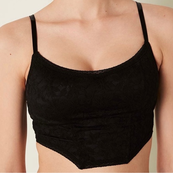 PINK
LACE LIGHTLY LINED CORSET TOP - Picture 5 of 5